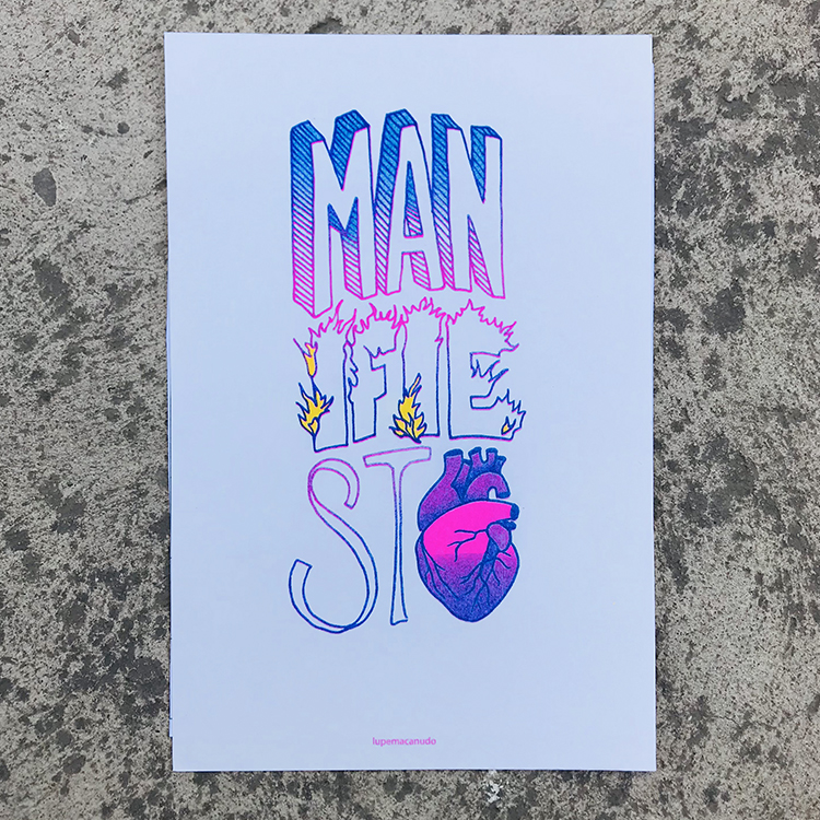 RISOGRAPH 19 WORD WEB LUPEMACANUDO