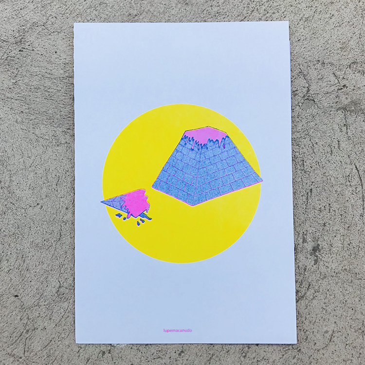 RISOGRAPH 2 WORD WEB LUPEMACANUDO